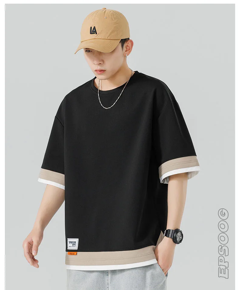 Plus Size 7XL 8XL T-Shirts Men Drop Shoulder Summer Male Tshirts Janpn Style T Shirts Oversized Clothes Man Top Tees Free Ship