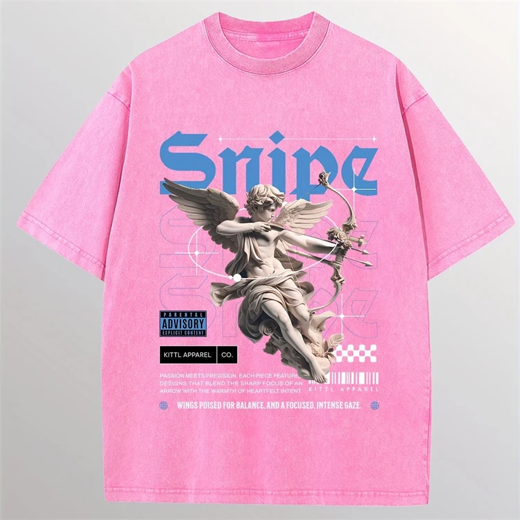 Unisex Vintage Streetwear Oversized Drop Shoulder Tee Solid Cotton Acid Wash Hip Hop T-Shirt Men's Baggy Relaxed Fit Casual Tops