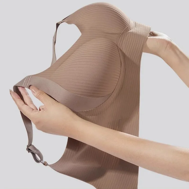 3Pcs/Set Push Up Bras For Women Non-wire Bra Seamless Underwear Adjust Straps B Cup Bralette Sexy Lingerie M-4XL Intimates