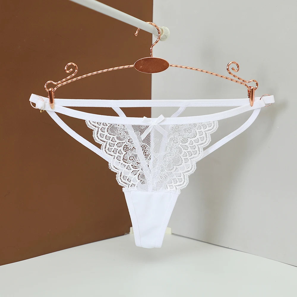 Sexy Lace Panties Women Low-waist Underwear Thong Ladies Lingerie Temptation Intimates Seamless Femlae Lingerie