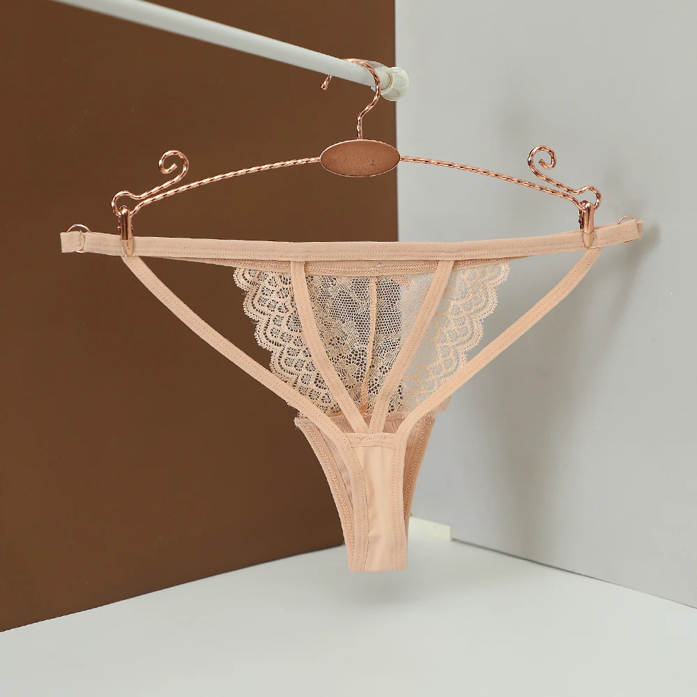 Sexy Lace Panties Women Low-waist Underwear Thong Ladies Lingerie Temptation Intimates Seamless Femlae Lingerie