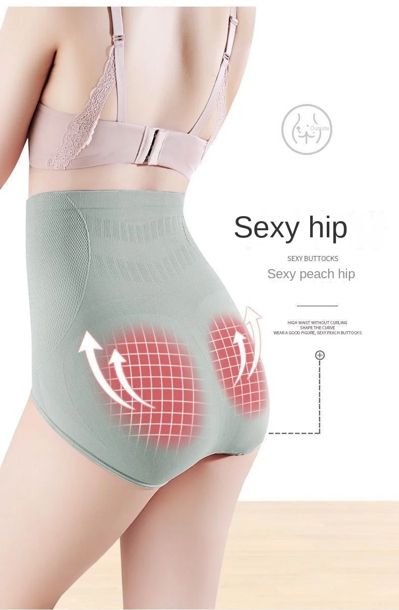 High Waist Shaper Panties Belly Slimming Panties Body Shapers Sexy Women Tummy Control Underwear Abdominal Compression Corset