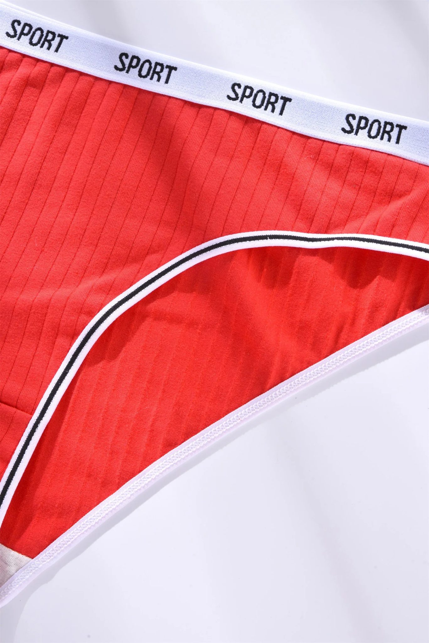 Fashion Letter Women's Underwear Breathable Cotton Triangle Pants Mid Waist Sexy Comfortable Lingerie Bright Cute Girl Briefs