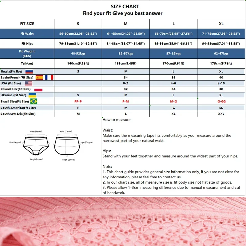 1PC Women's Cotton Briefs Sexy Lace Underpant Hollow Brazilian Panties Comfortable Underwear Lingerie S-XL Solid Color Lingerie