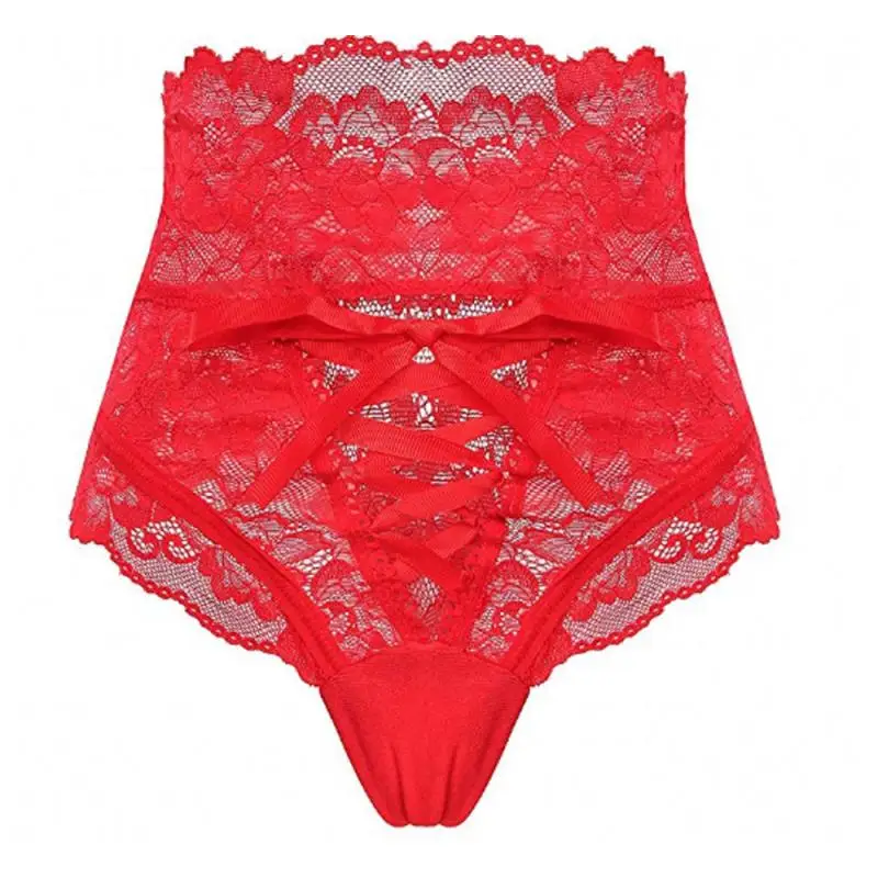 Sexy Lace Panties Women high-waist thongs hollow underwear lingerie Knickers Floral Lingerie Briefs Underpants S-3XL plus size