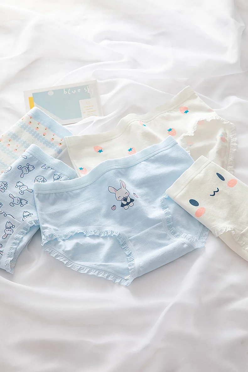 M-XL Cotton Panties Lovely Girl Lace Underpants Women's Traceless Comfort Briefs Women's Underwear Panty Sexy Lingerie