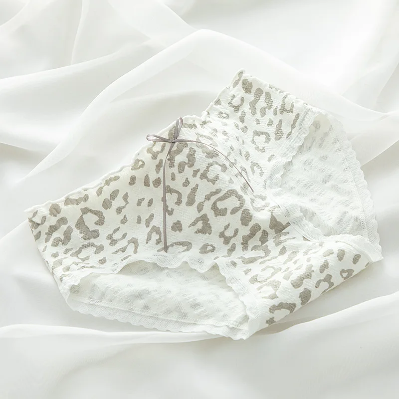 Cotton Panties Women Briefs Female Underpants Low Waist Underwear Cute Print Panty Comfortable Lingerie