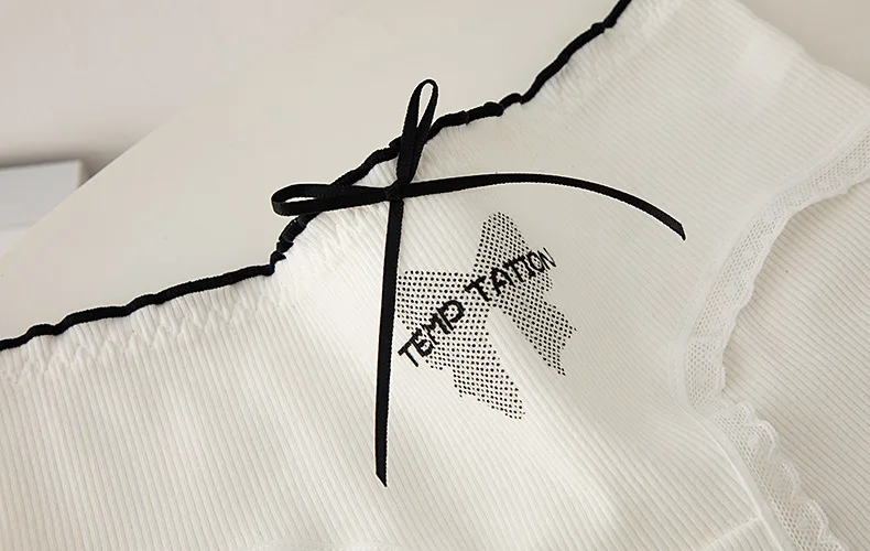 M-XL Women's Underwear Panty Sexy Lace Panties Girls' Thread Bow Briefs Medium Waist Seamless Underpants Female Lingerie