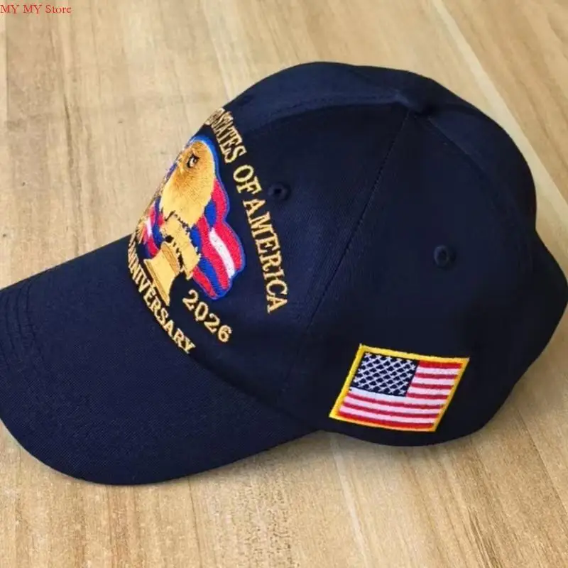 United States 250th Anniversary Hat Printed Baseball Cap Secure and Comfortable Fit Men Women Powerful Symbolism