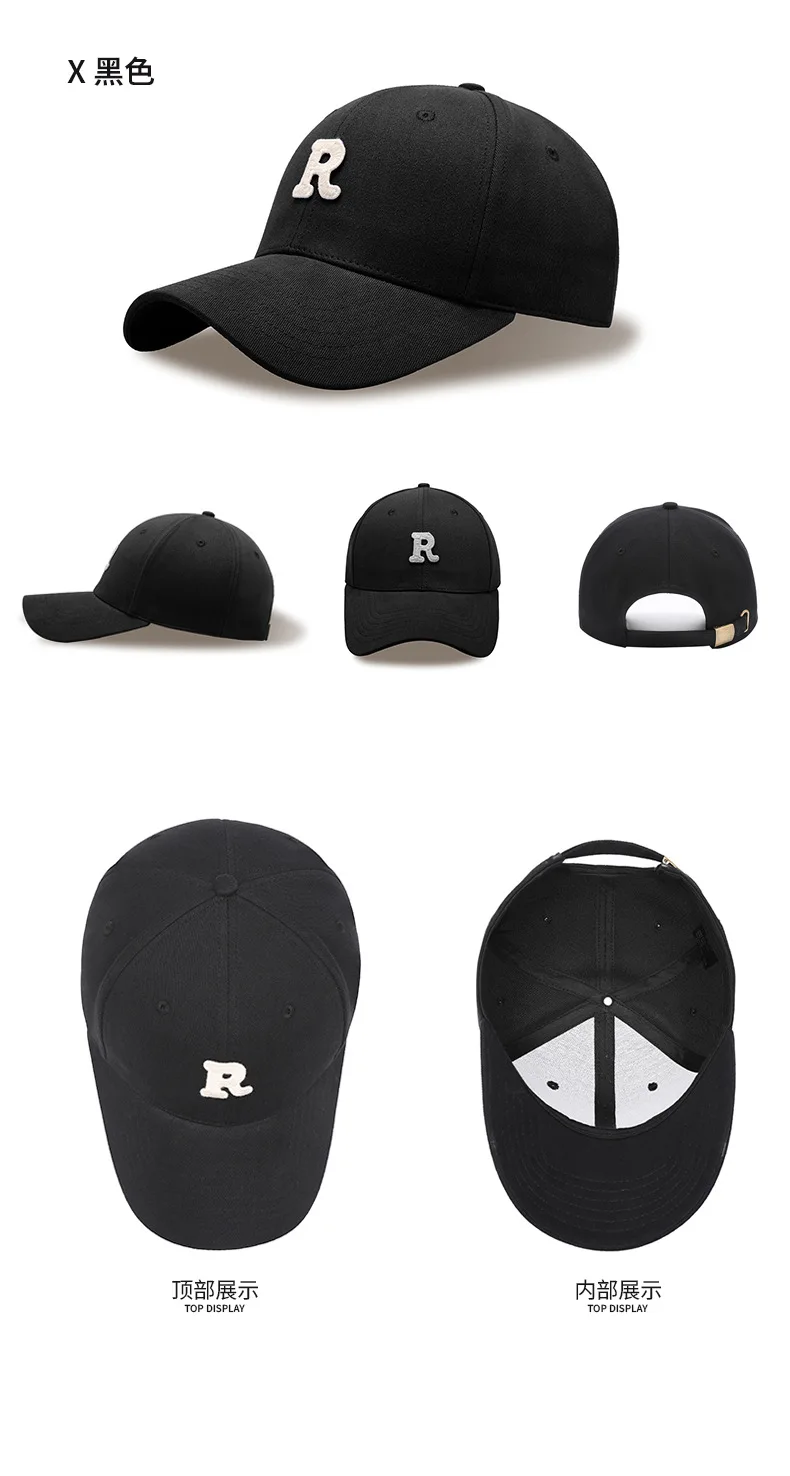 60-65cm 65-70cm Big Head Baseball Cap for Men Cotton Outdoor Sport Snap Back Cap Dad Hats R Lette Large Size Deepen Trucker Cap