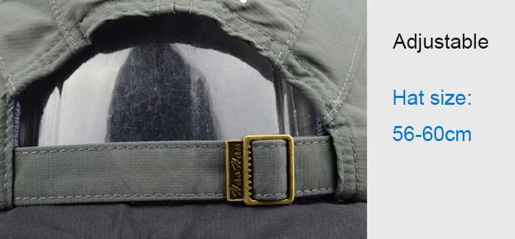 Waterproof Outdoor Sport Baseball Cap Unisex Spring Summer Quick Drying Hat Breathable Cap Foldable Cycling hat Sun Protection