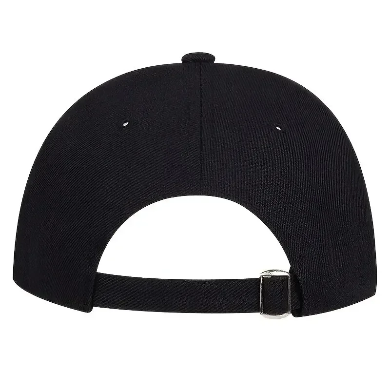 Unisex Side Cross Embroidery Baseball Caps Spring and Autumn Outdoor Adjustable Casual Hats Sunscreen Hat