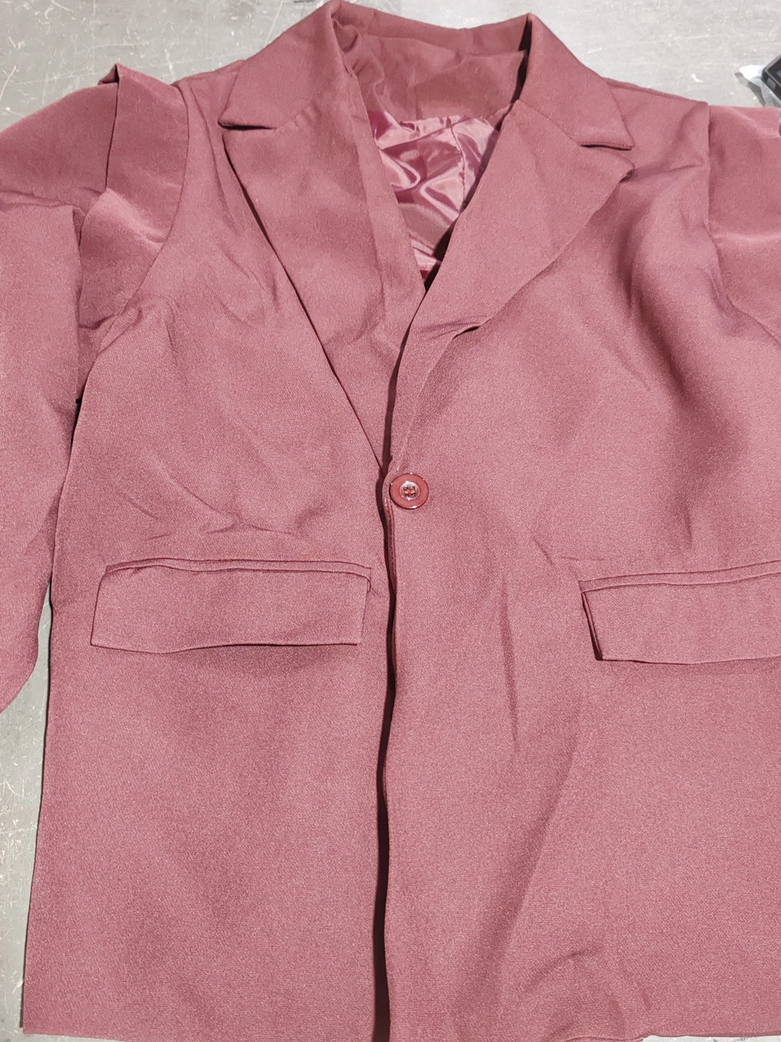 Phantasy Elegant Commuter Waist Lace-Up Shoulder Padded Suit Jacket Women's High-End Sense Pure Color Casual Style Suit Jacket