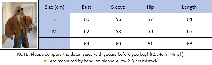 Lapel Tassel Short Jacket For Women Fashion Solid Long Sleeves Design Zipper Loose Coat Casual Autumn New High Street Outerwears