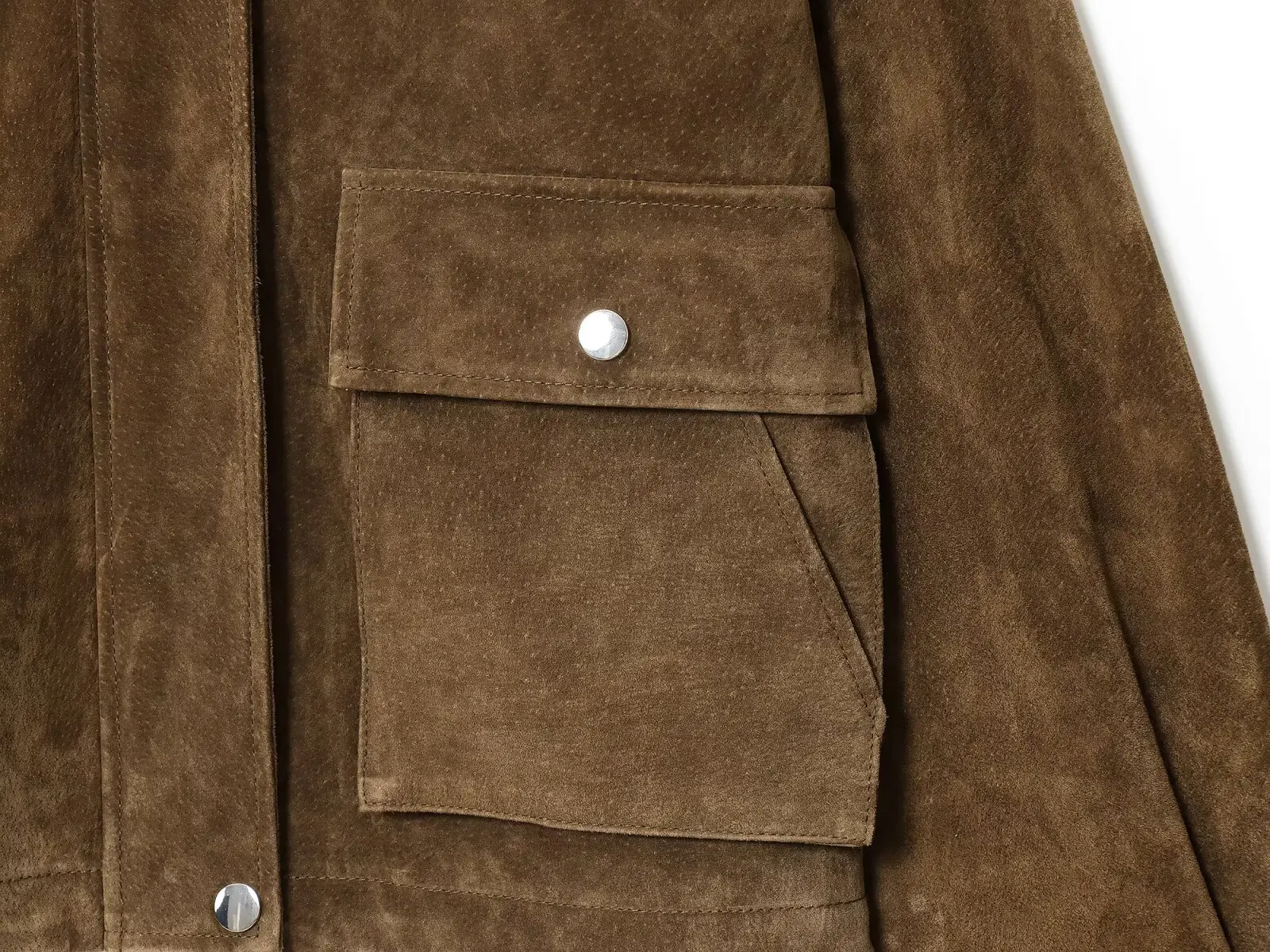 YENKYE Women Front Patch Pockets Faux Leather Bomber Jacket Long Sleeve Zipper Autumn Winter Coat 2025 Loose Outerwear