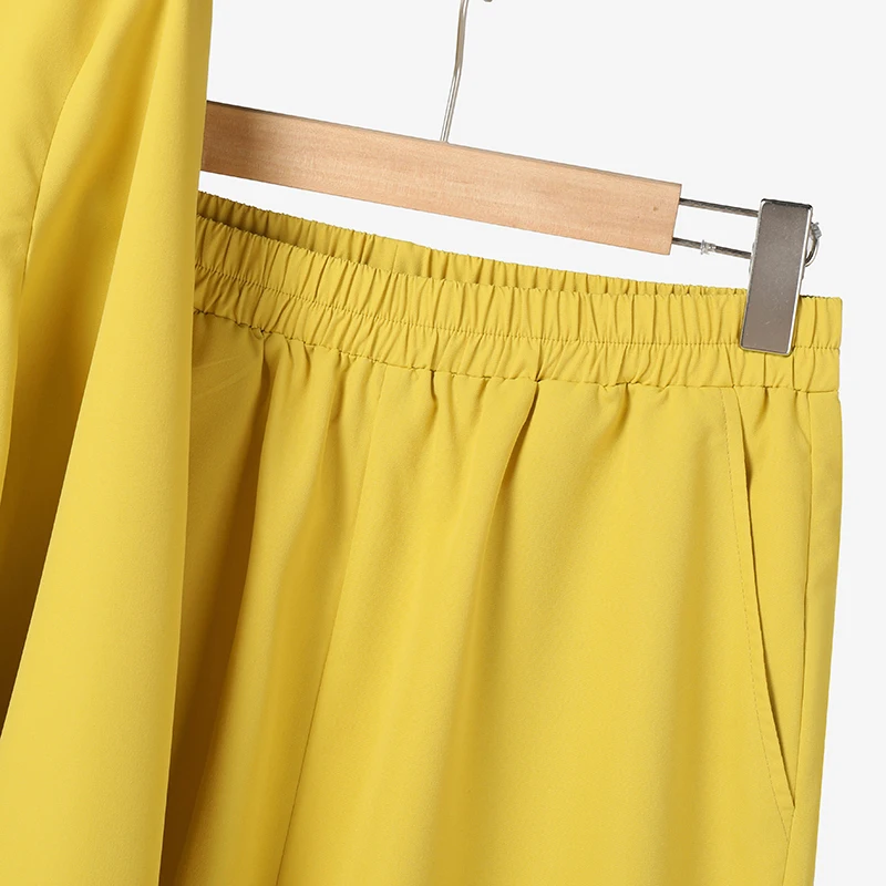 Elegant Women Autumn 2 Pieces Sets 2pcs Outfits Long Sleeve Shirt Loose Pants Sets 2025 ZANZEA Stylish Casual Solid OL Work Suit