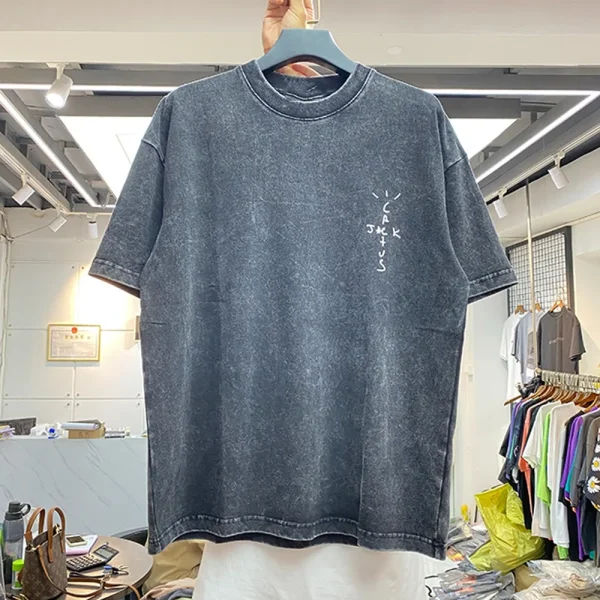 drop shoulder t shirts man