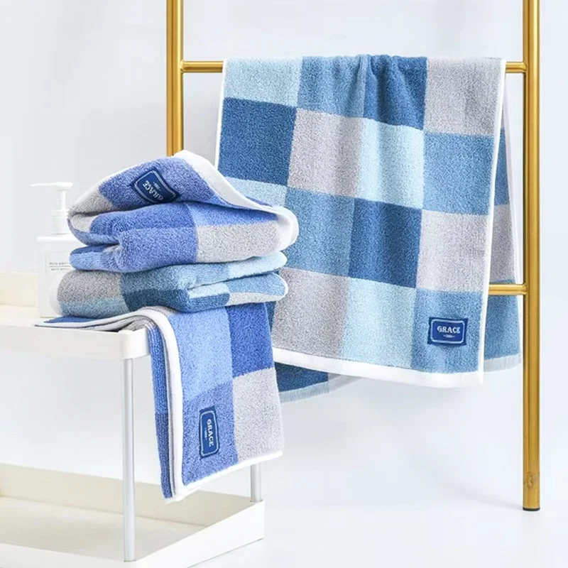 Pure cotton towel couple soft absorbent face washcloth home gift set