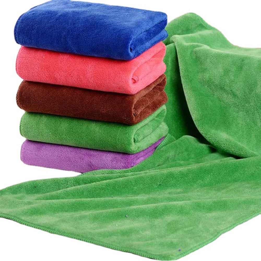 Microfiber Quick Dry Swim Sport Bath Towel Fast Drying Hair Salon Barber Towel Sweat Steam Room Absorbent Towels 35X75cm