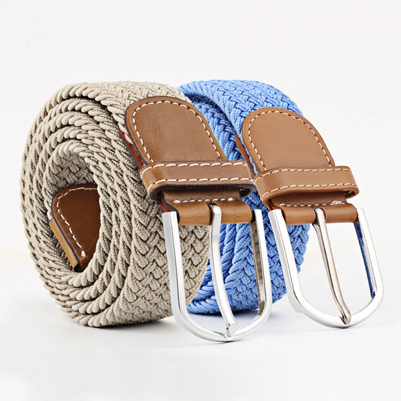 107/120cm Unisex Colorful Canvas - Belt Casual Luxury Trend Jeans Accessories Nylon Girdle Hunting Belt for Men and Women