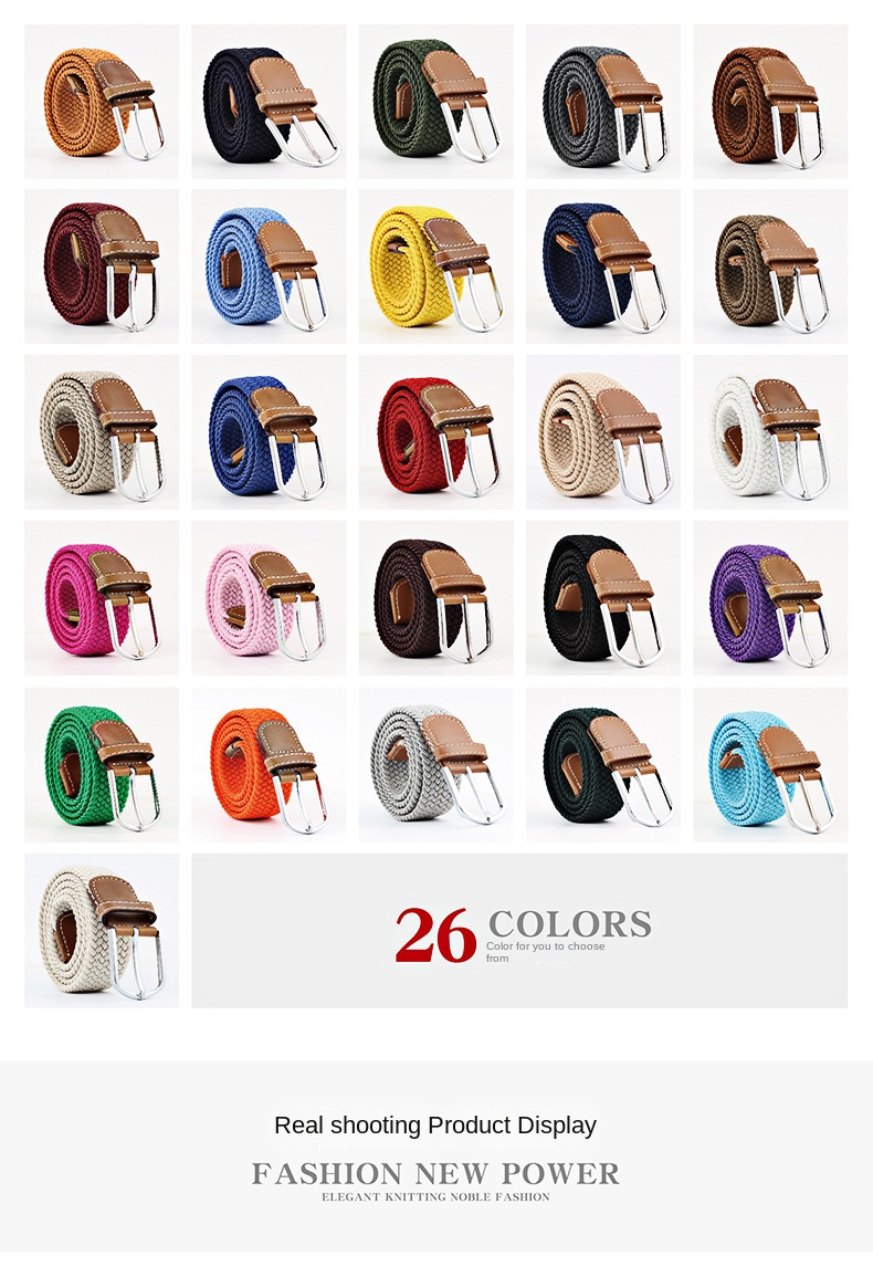 107/120cm Unisex Colorful Canvas - Belt Casual Luxury Trend Jeans Accessories Nylon Girdle Hunting Belt for Men and Women