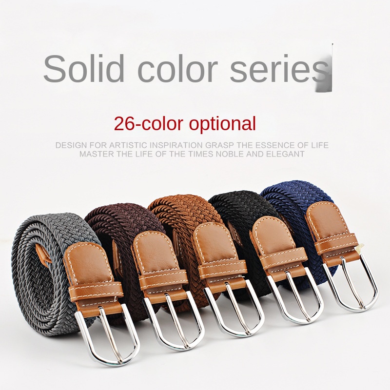 107/120cm Unisex Colorful Canvas - Belt Casual Luxury Trend Jeans Accessories Nylon Girdle Hunting Belt for Men and Women