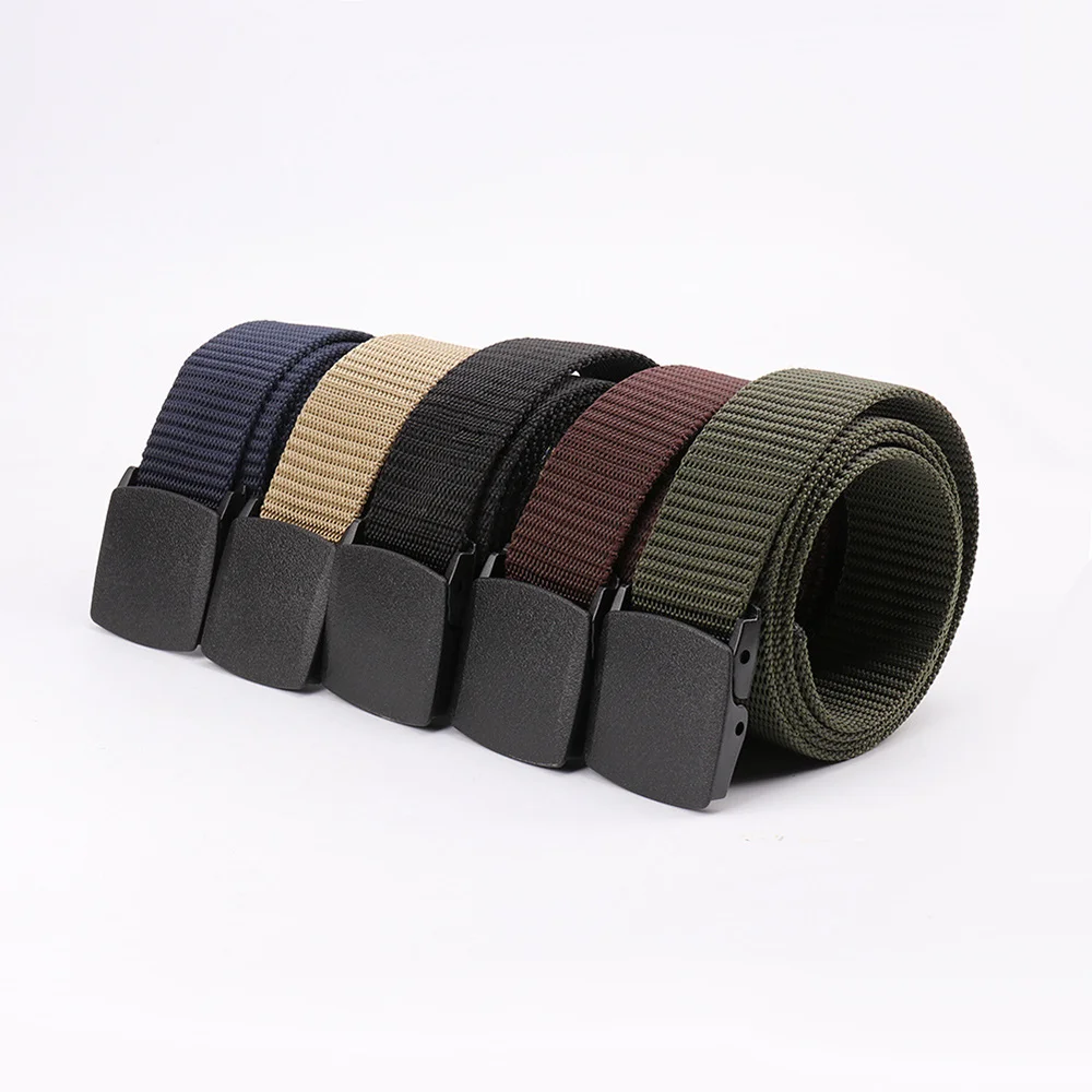 Men's Belt Nylon Fabric Belt outdoor tactical Belt Cool Style Cinturon male belts for men luxury ceinture tissu homme