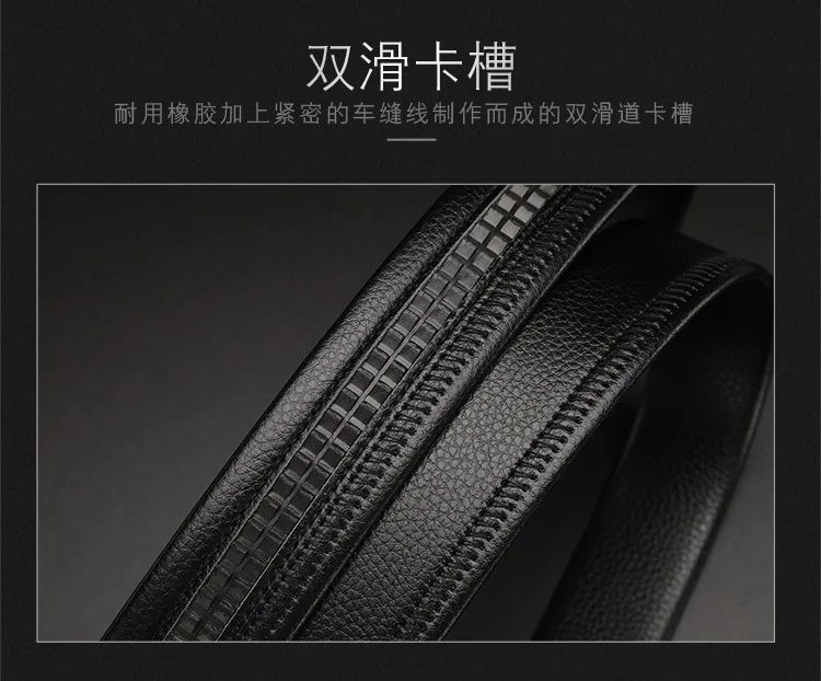 Man PU Leather Belt High Quality Men Business Belt Golden Automatic Buckle Waist Buckle Rhinestone Decoration Males Luxury Belt