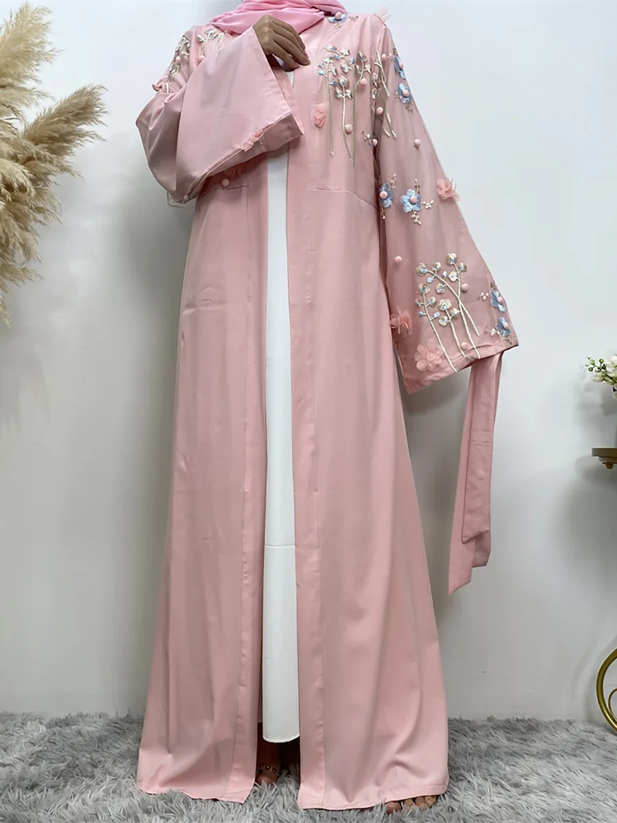 Ramadan Abaya Dubai Luxury Kimono Islam Clothing Caftan Marocain Femme Robe Turkey Kaftan Muslim For Women Cardigan Kebaya