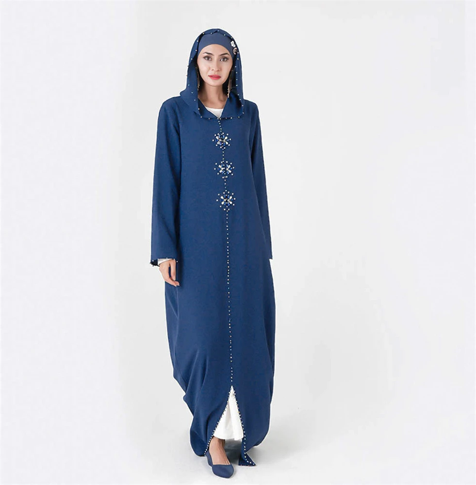 Ramadan Morocco Abaya Damen Dubai Luxury Islamic Prayer Clothes Women Muslim Dresses Kebaya Robe Musulmane Caftan Marocain Femme