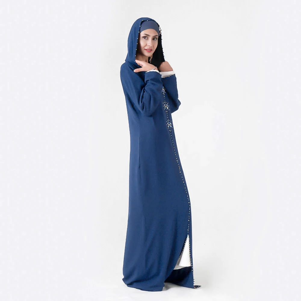 Ramadan Morocco Abaya Damen Dubai Luxury Islamic Prayer Clothes Women Muslim Dresses Kebaya Robe Musulmane Caftan Marocain Femme