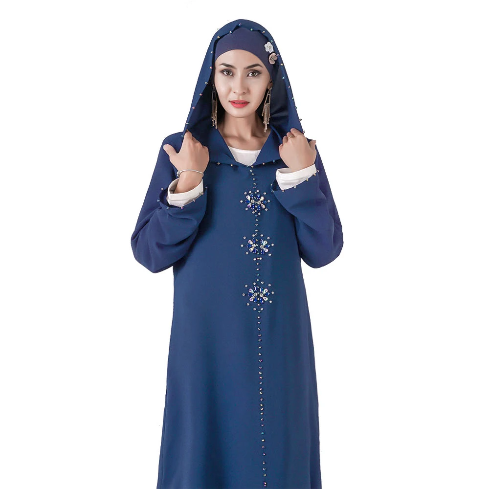 Ramadan Morocco Abaya Damen Dubai Luxury Islamic Prayer Clothes Women Muslim Dresses Kebaya Robe Musulmane Caftan Marocain Femme