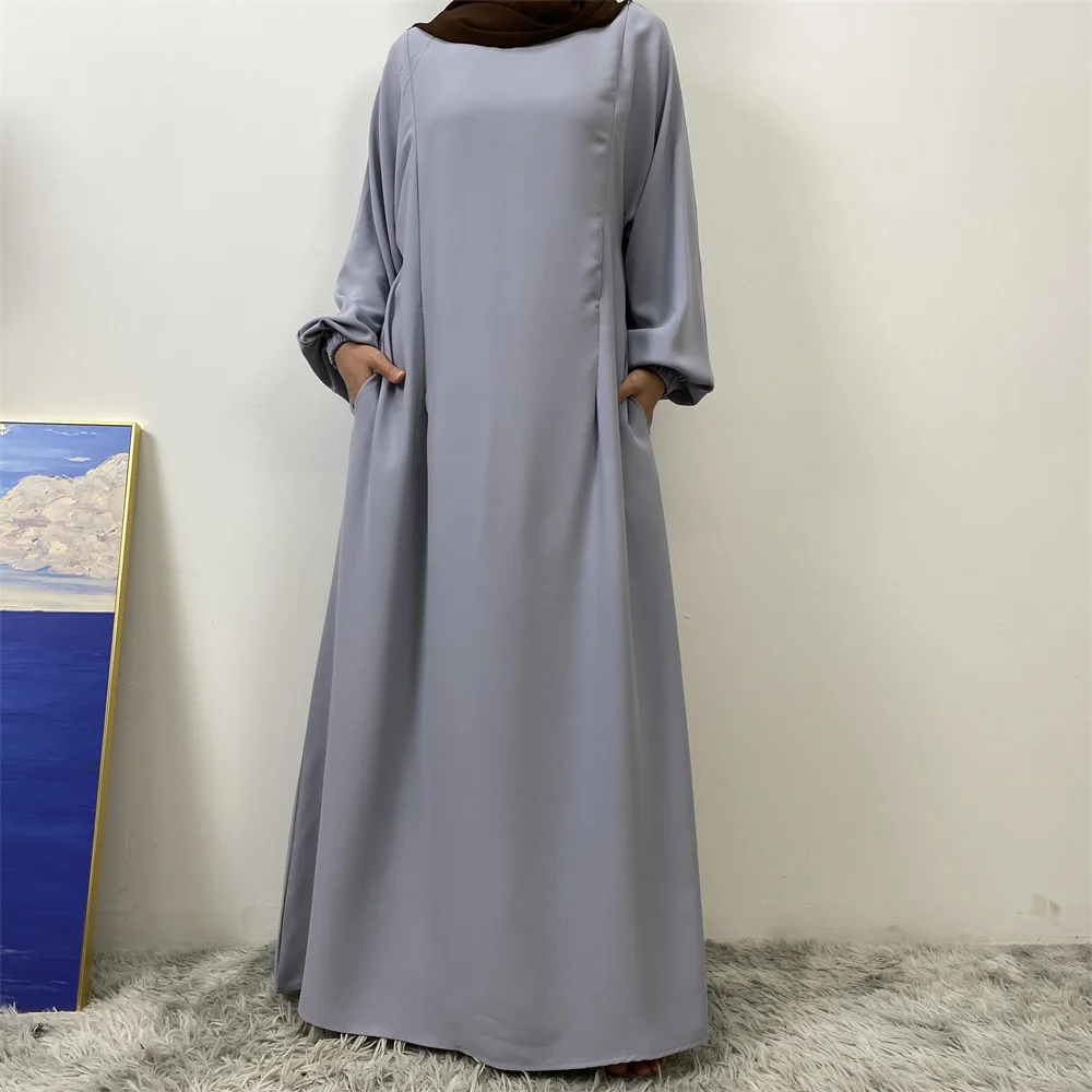 Hot Seller Muslim 2 Front Zippers Breastfeeding Dubai Abaya Holiday Women Day Dresses For Eid Uae Ramadan Clothing Kaftan Black