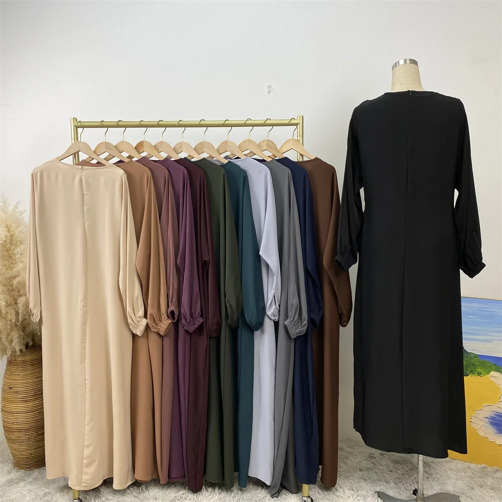 Hot Seller Muslim 2 Front Zippers Breastfeeding Dubai Abaya Holiday Women Day Dresses For Eid Uae Ramadan Clothing Kaftan Black