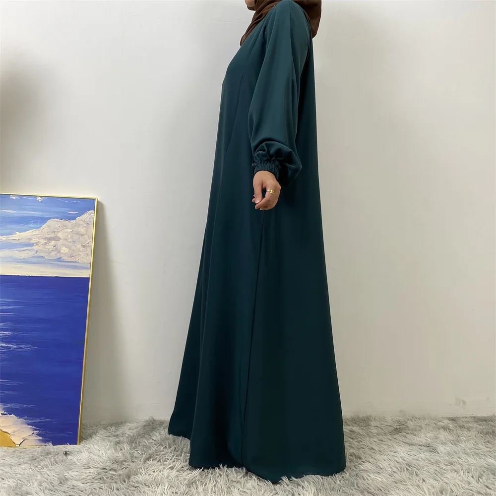 Hot Seller Muslim 2 Front Zippers Breastfeeding Dubai Abaya Holiday Women Day Dresses For Eid Uae Ramadan Clothing Kaftan Black