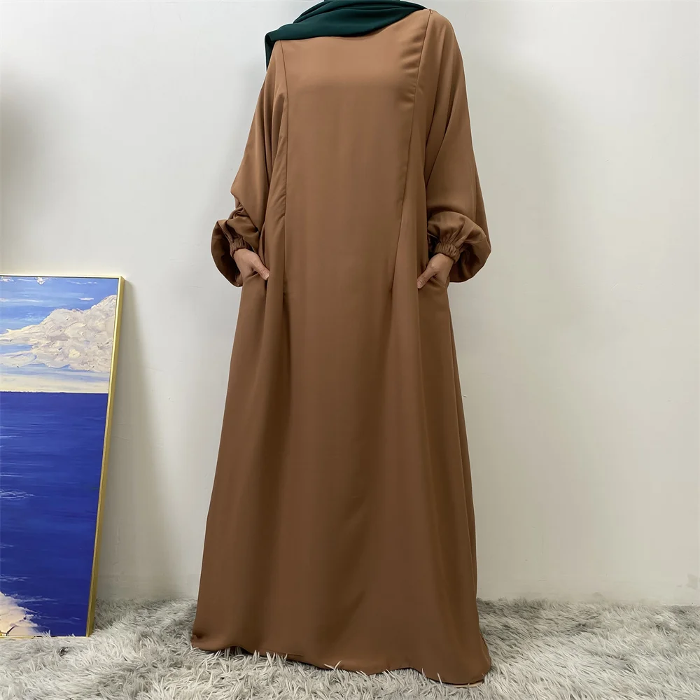 Hot Seller Muslim 2 Front Zippers Breastfeeding Dubai Abaya Holiday Women Day Dresses For Eid Uae Ramadan Clothing Kaftan Black