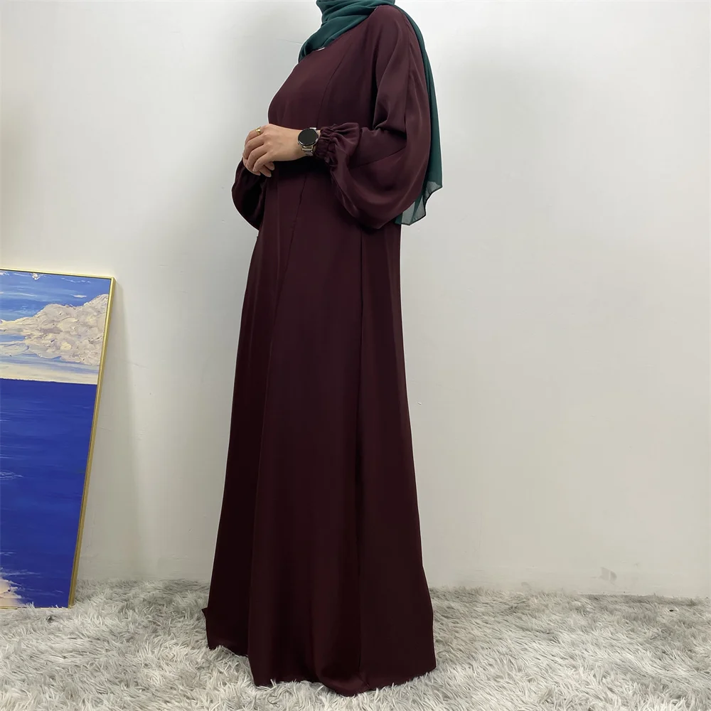 Hot Seller Muslim 2 Front Zippers Breastfeeding Dubai Abaya Holiday Women Day Dresses For Eid Uae Ramadan Clothing Kaftan Black