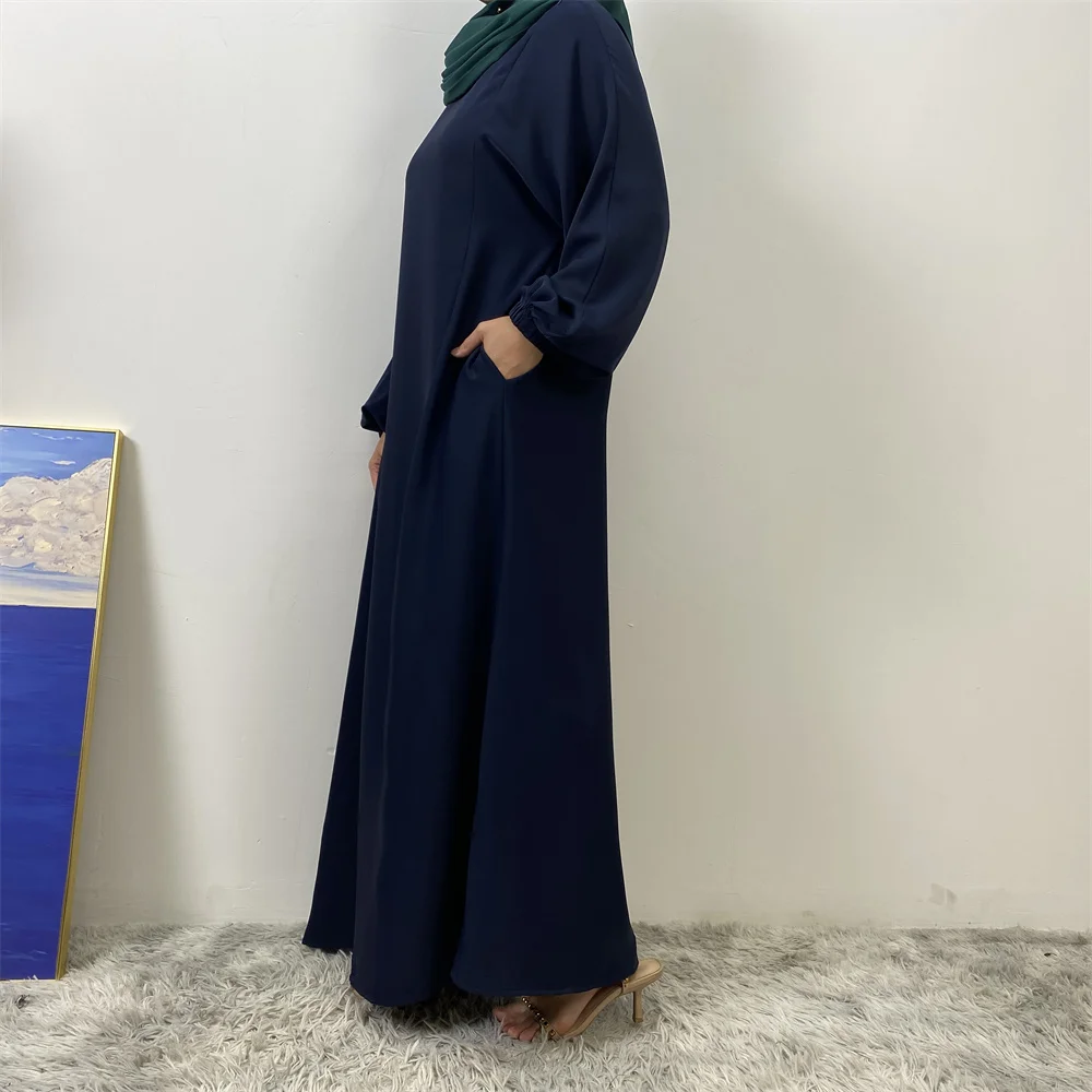 Hot Seller Muslim 2 Front Zippers Breastfeeding Dubai Abaya Holiday Women Day Dresses For Eid Uae Ramadan Clothing Kaftan Black