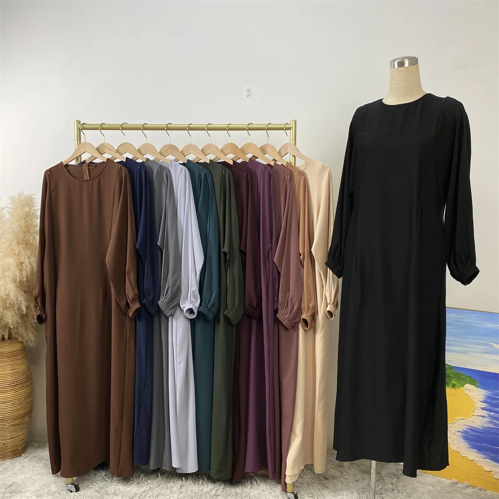 Hot Seller Muslim 2 Front Zippers Breastfeeding Dubai Abaya Holiday Women Day Dresses For Eid Uae Ramadan Clothing Kaftan Black