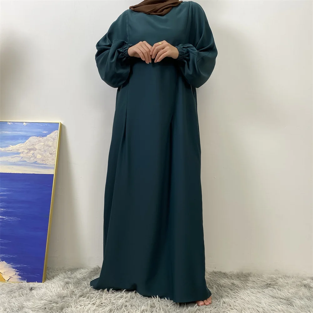 Hot Seller Muslim 2 Front Zippers Breastfeeding Dubai Abaya Holiday Women Day Dresses For Eid Uae Ramadan Clothing Kaftan Black