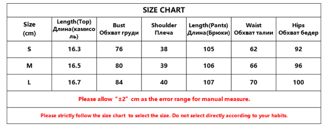 wsevypo Women Vest and Pants Suits Skinny Glitters Spaghetti Strap Crop Tops High Waist Long Trousers Party Clubwear Set