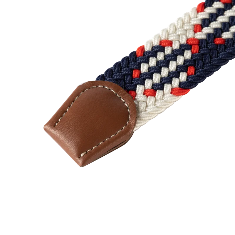 107cm 120cm 130cm Unisex Casual Knitted Pin Buckle Jeans Belt Woven Canvas Elastic Expandable Stretch Belts for Women Men Girdle