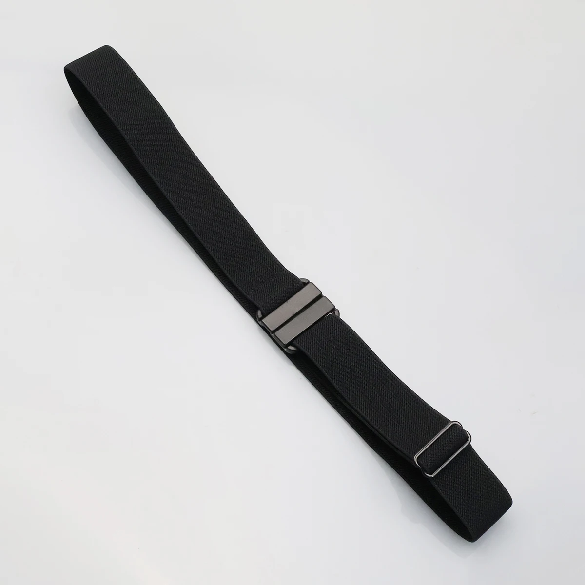 Casual Solid Color Elastic Belt Metal-free Ultra-light Elastic Belt Maximum length 140cm