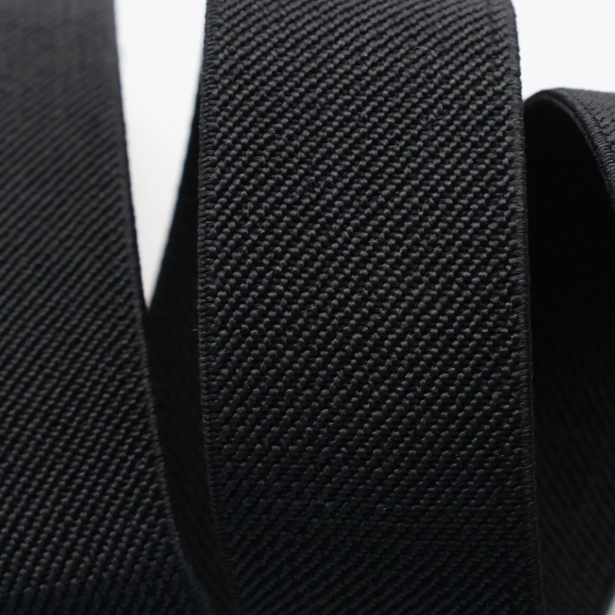 Casual Solid Color Elastic Belt Metal-free Ultra-light Elastic Belt Maximum length 140cm