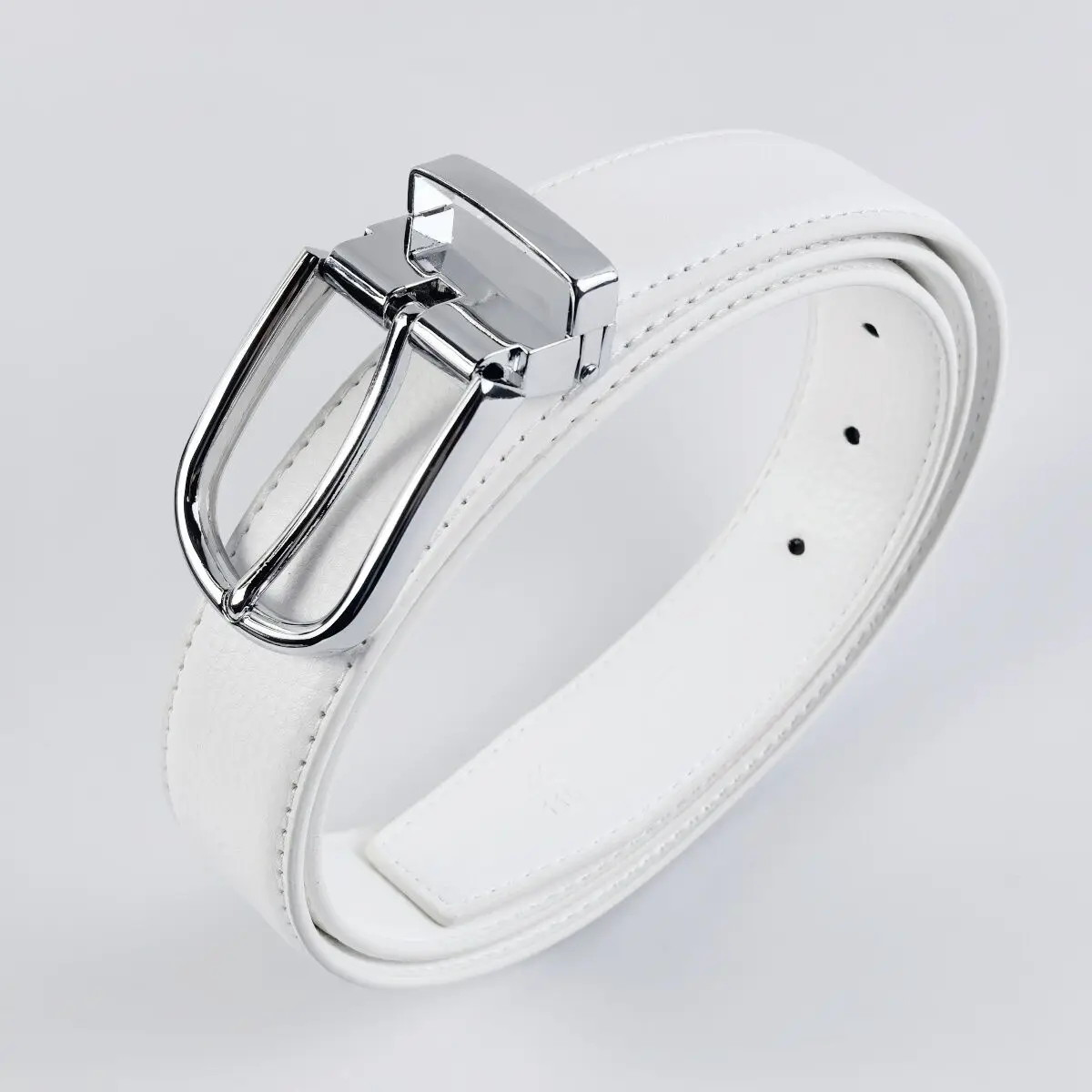 High Quality pin buckle designer belts men white genuine leather Waist Strap Cowskin cintos masculinos fashion ceinture homme