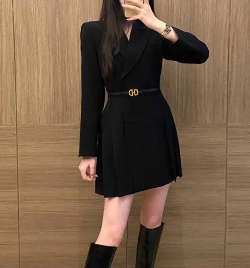 Women's Genuine Leather Thin Belt Luxury Fashion High Quality Cowhide Decorative Suit Summer Dress Black Narrow Fine Belt