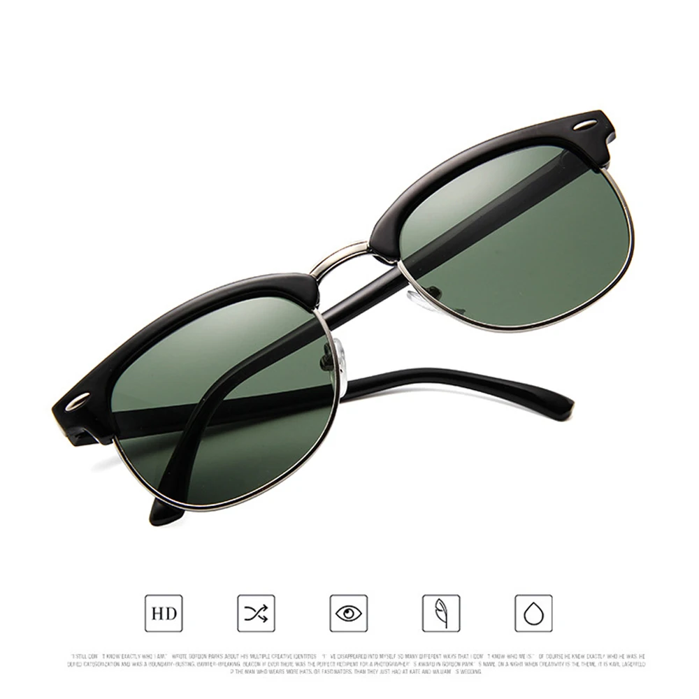 Hot Sunglasses Women Popular Brand Designer Retro Men Summer Style Sun Glasses