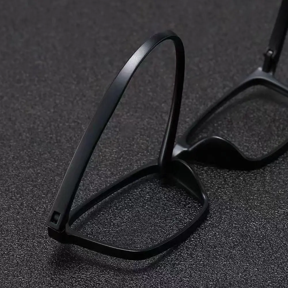 Mirror Frame Tr90 Square Eyeglass Frame Ultra Light Portable Glasses Frame Eyewear Protection Empty Frame Without Pieces