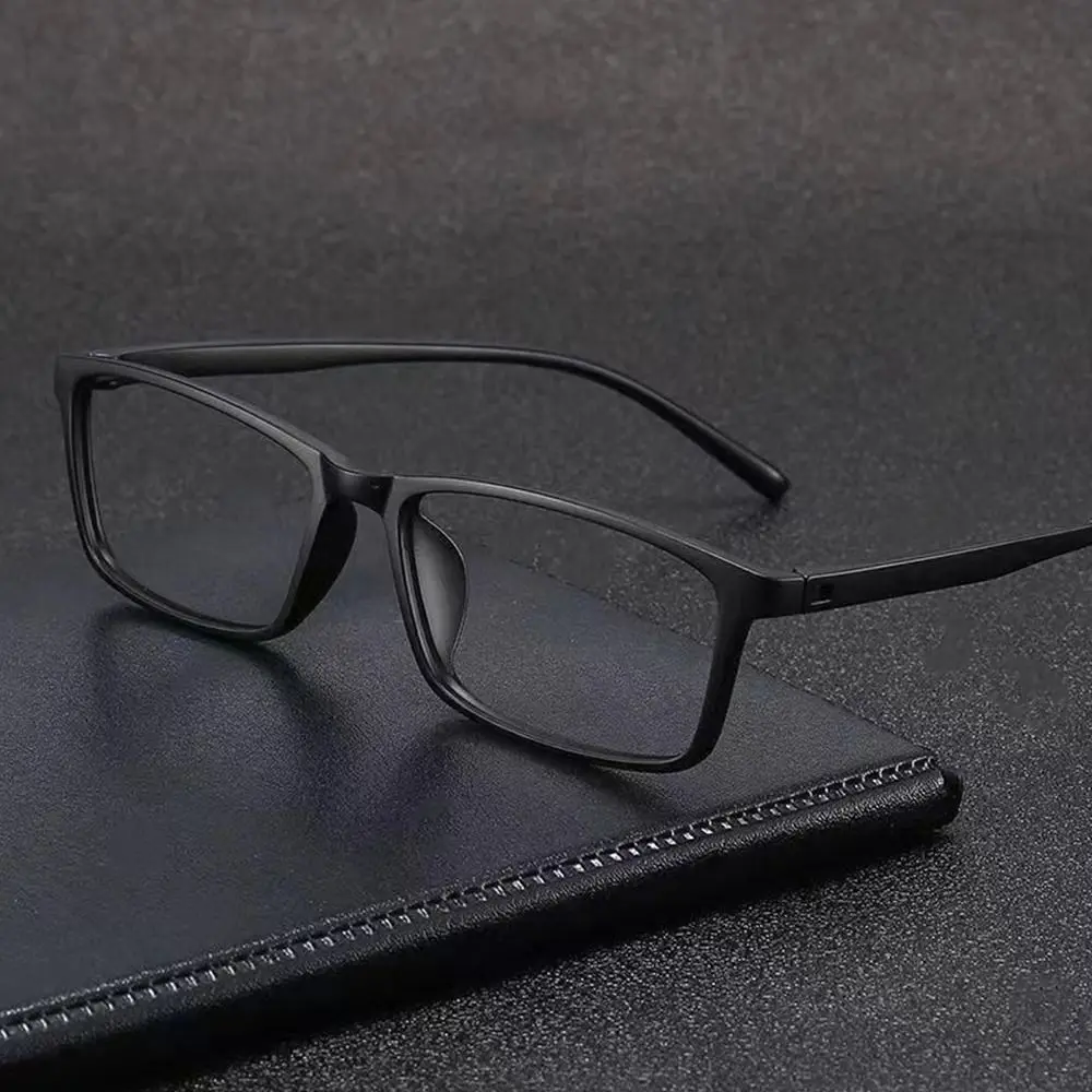 Mirror Frame Tr90 Square Eyeglass Frame Ultra Light Portable Glasses Frame Eyewear Protection Empty Frame Without Pieces