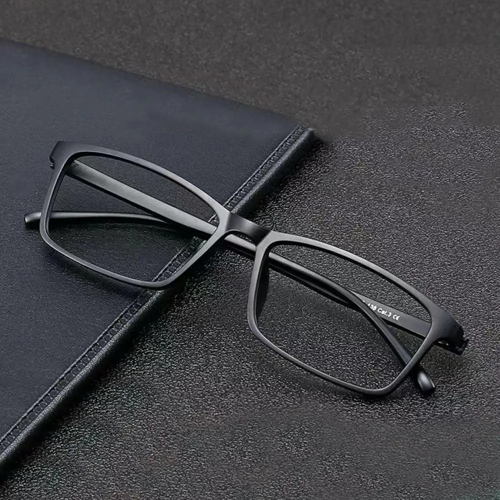 Mirror Frame Tr90 Square Eyeglass Frame Ultra Light Portable Glasses Frame Eyewear Protection Empty Frame Without Pieces